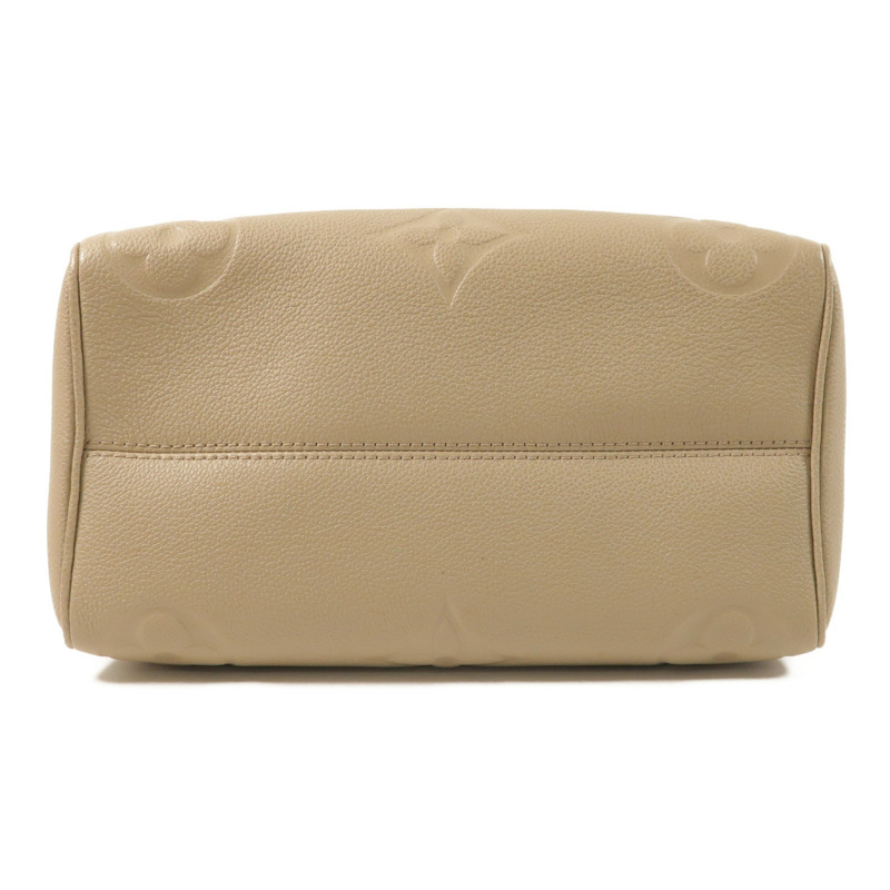 LOUIS VUITTON Monogram Empreinte Speedy Bandouliere 25金扣手挽肩背兩用袋-3