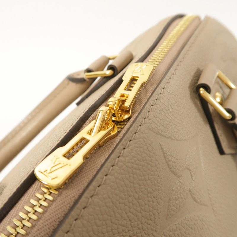 LOUIS VUITTON Monogram Empreinte Speedy Bandouliere 25金扣手挽肩背兩用袋-20