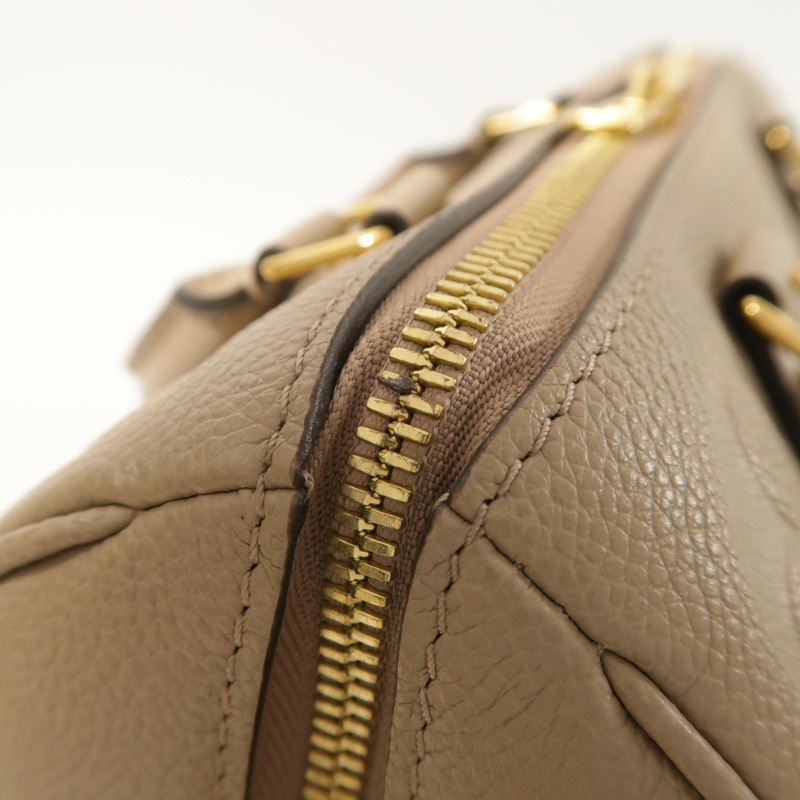 LOUIS VUITTON Monogram Empreinte Speedy Bandouliere 25金扣手挽肩背兩用袋-21