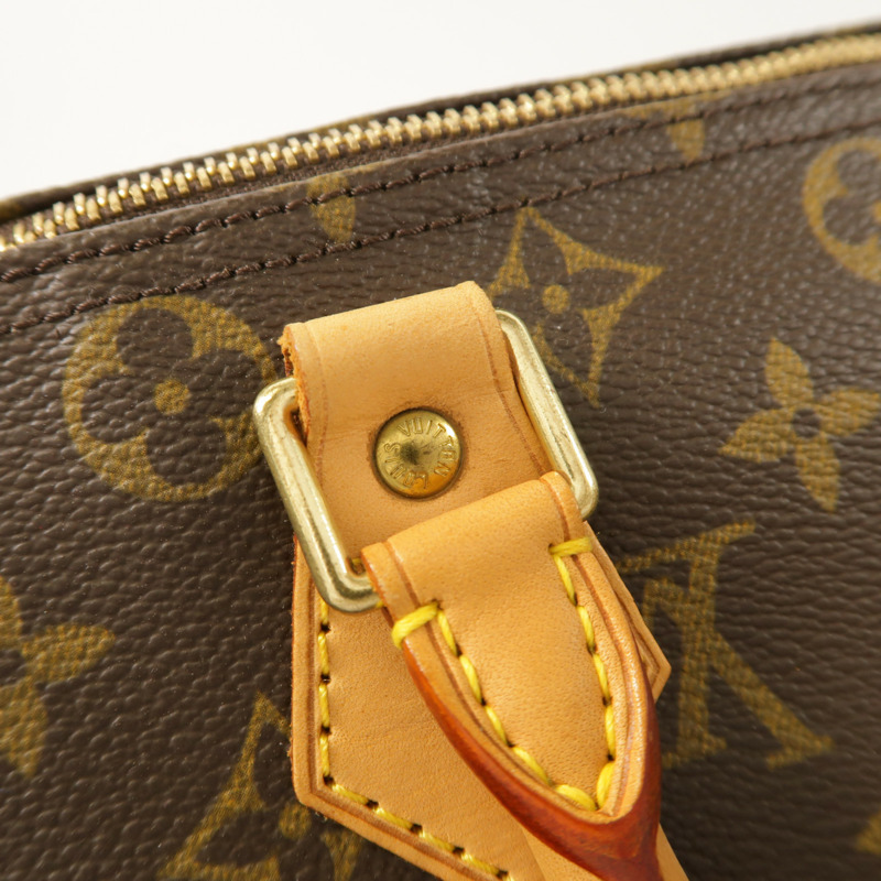 LOUIS VUITTON Monogram Speedy 30金扣手挽袋-19