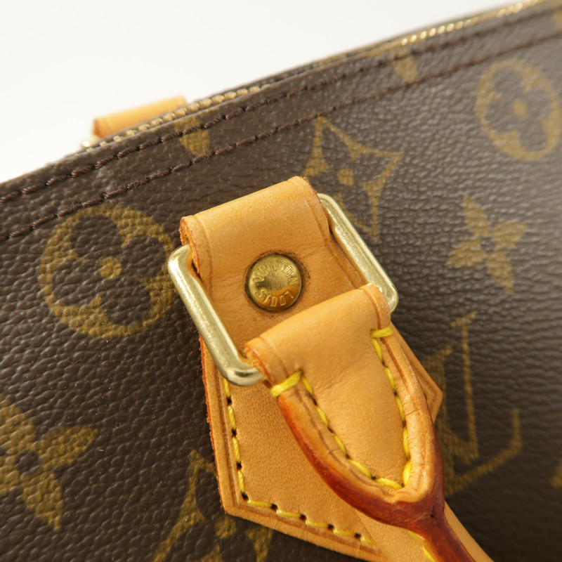 LOUIS VUITTON Monogram Speedy 30金扣手挽袋-21