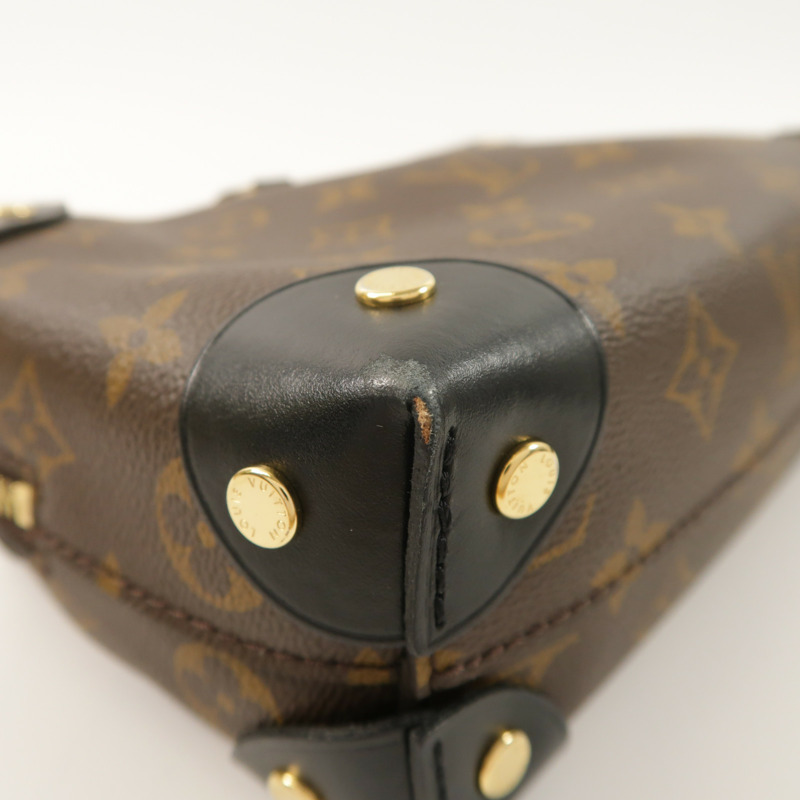 LOUIS VUITTON Monogram Petite Malle Souple金扣手挽肩背兩用袋-10