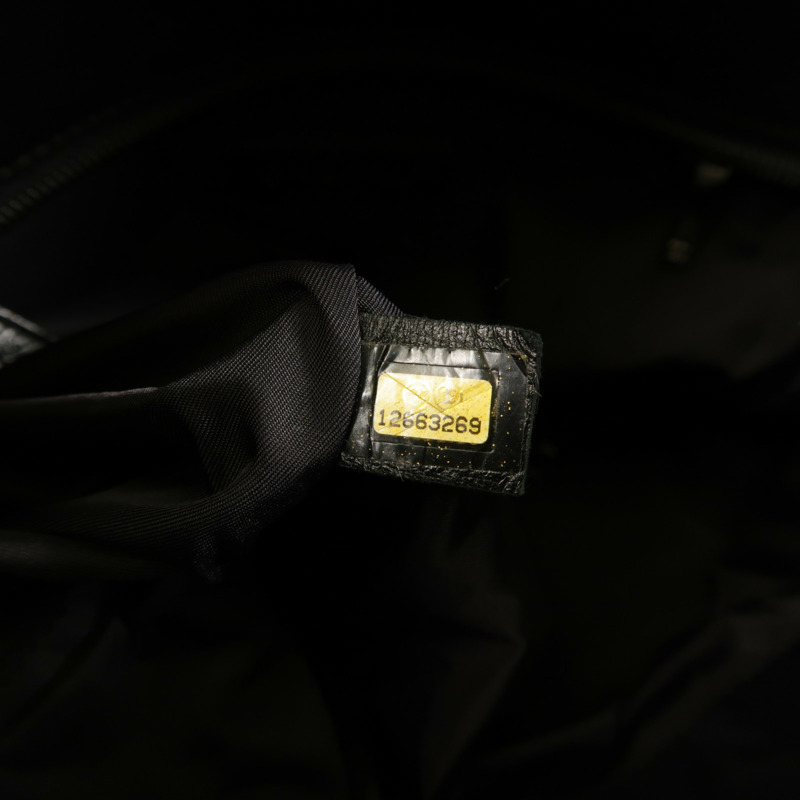 CHANEL 尼龍Paris Biarritz Tote Bag銀扣手挽袋-7