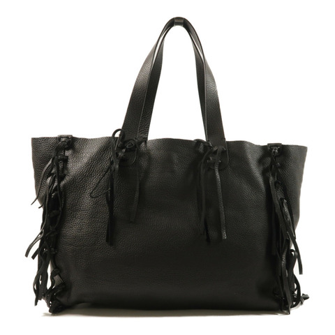 Valentino 牛皮皮革Rockee Fringe Tote Bag金扣手挽袋
