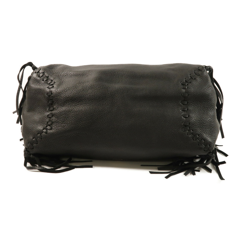 Valentino 牛皮皮革Rockee Fringe Tote Bag金扣手挽袋-3