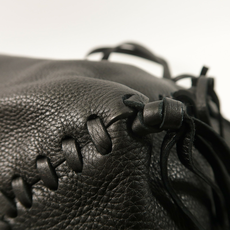 Valentino 牛皮皮革Rockee Fringe Tote Bag金扣手挽袋-9