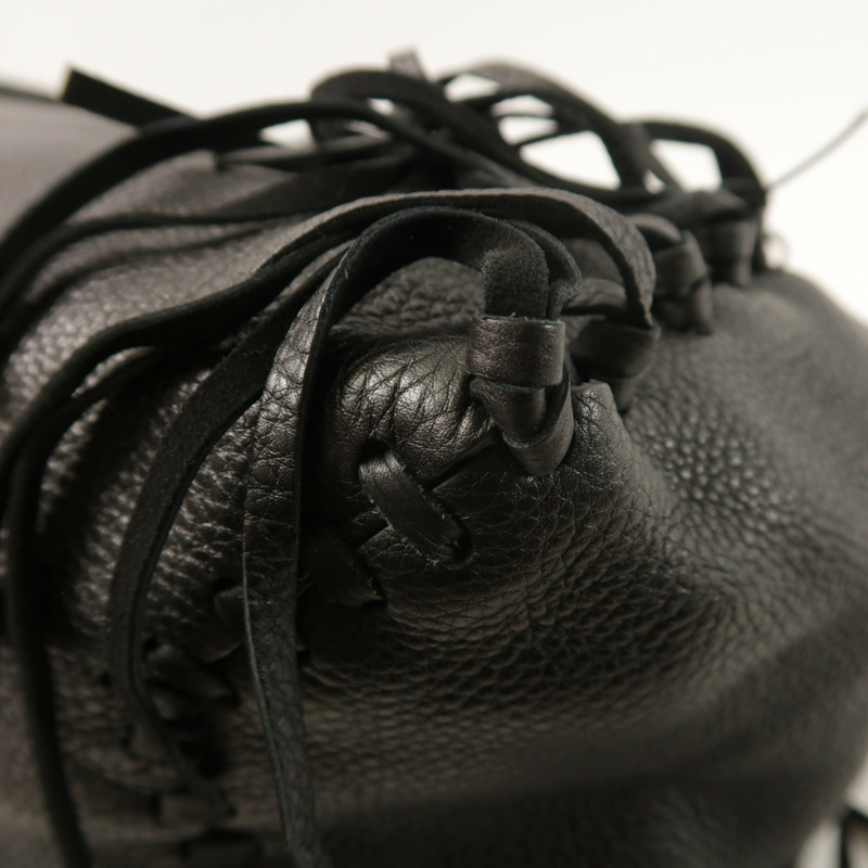 Valentino 牛皮皮革Rockee Fringe Tote Bag金扣手挽袋-11