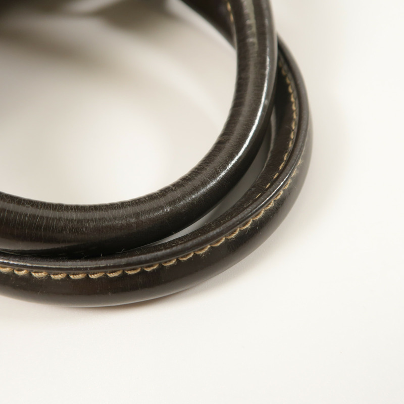 GUCCI 塗層帆布Boston Bag金扣手挽肩背兩用袋-13