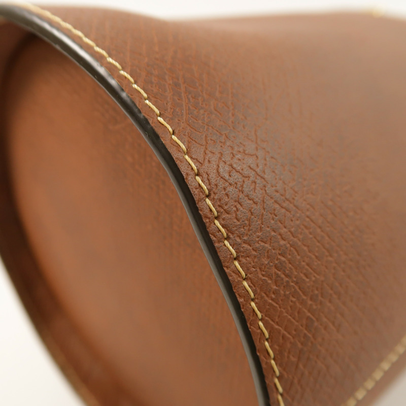 Longchamp 牛皮皮革Eupre S Bucket金扣肩背袋-9