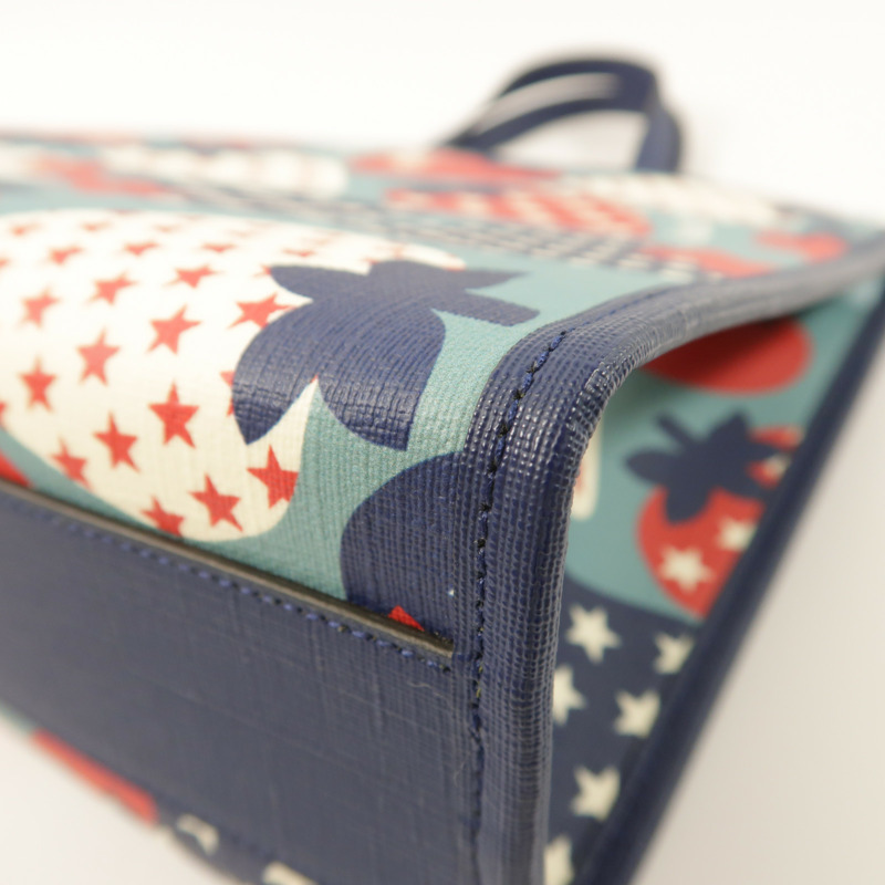 GUCCI 塗層帆布Hand Bag銀扣手挽袋-9