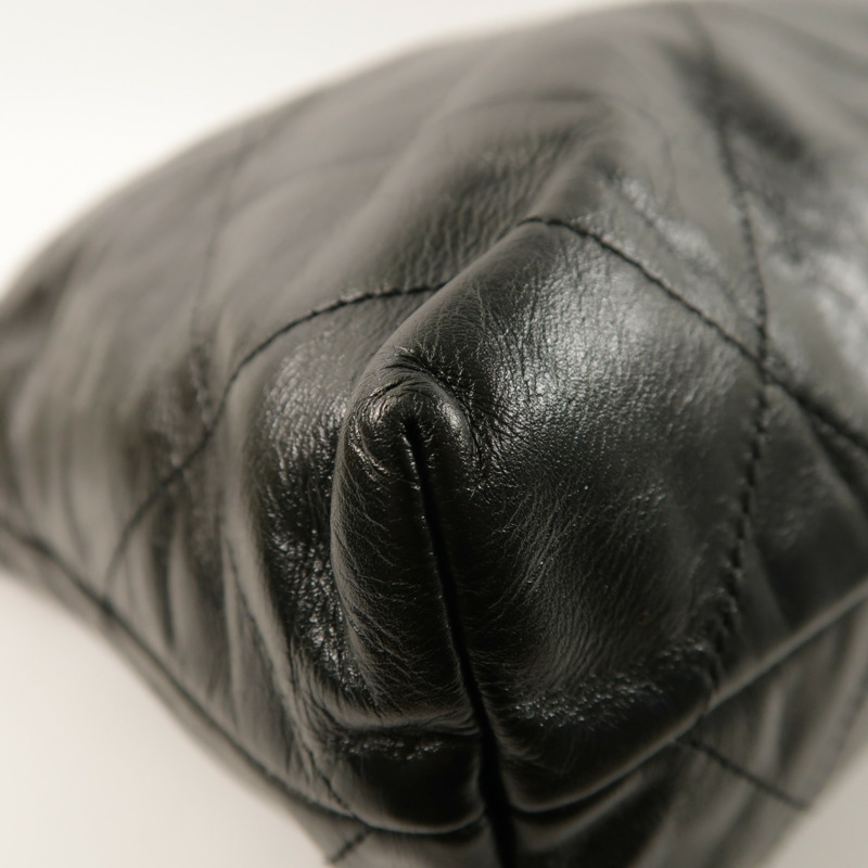 CHANEL 牛皮皮革22 Small鏈帶肩背袋-12