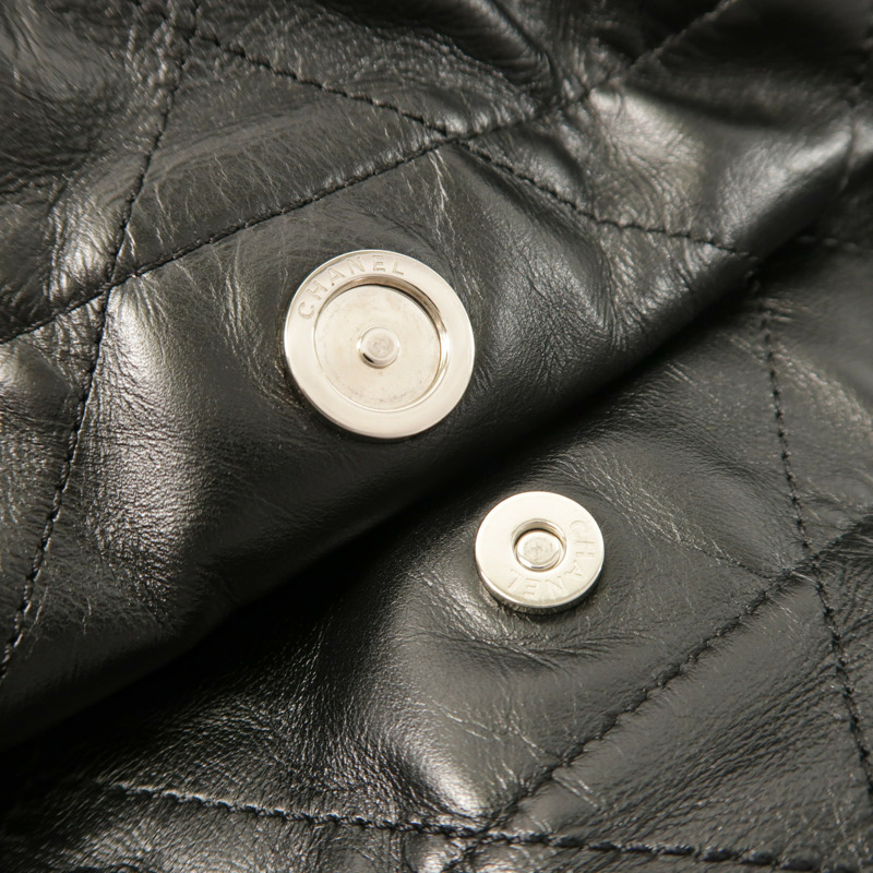 CHANEL 牛皮皮革22 Small鏈帶肩背袋-13