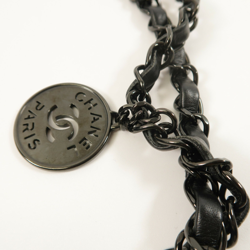 CHANEL 牛皮皮革22 Small鏈帶肩背袋-18