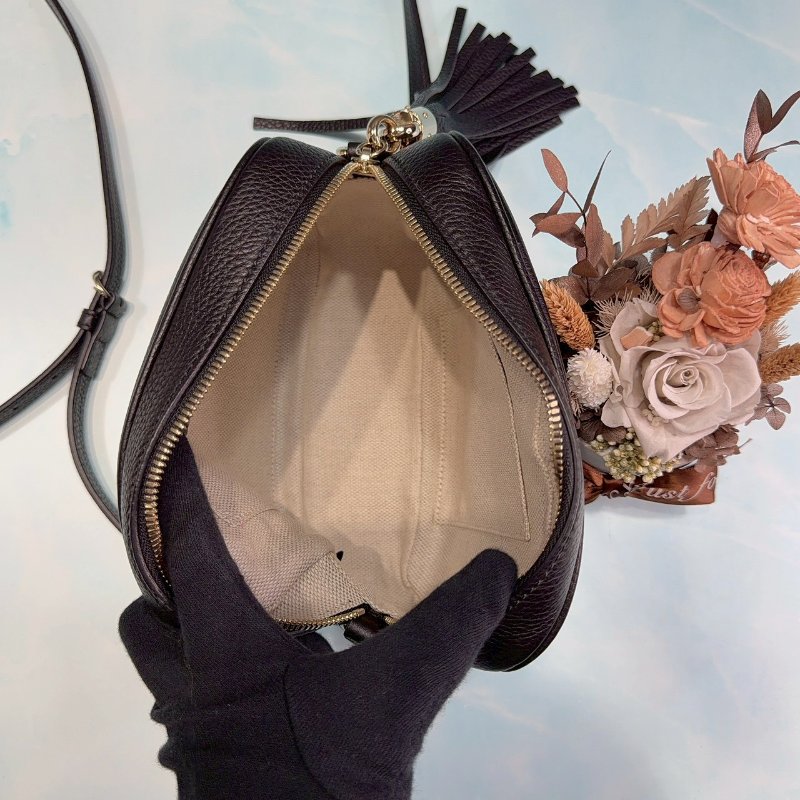 GUCCI Soho Disco 流蘇相機包-4