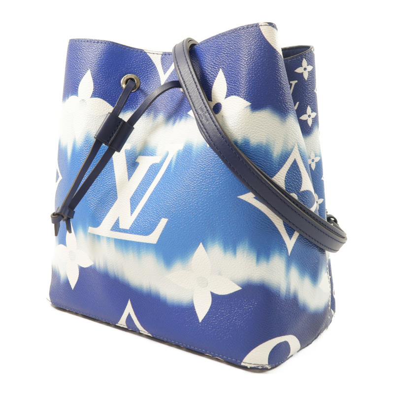 LOUIS VUITTON Monogram Escale NeoNoe MM銀扣肩背袋-2