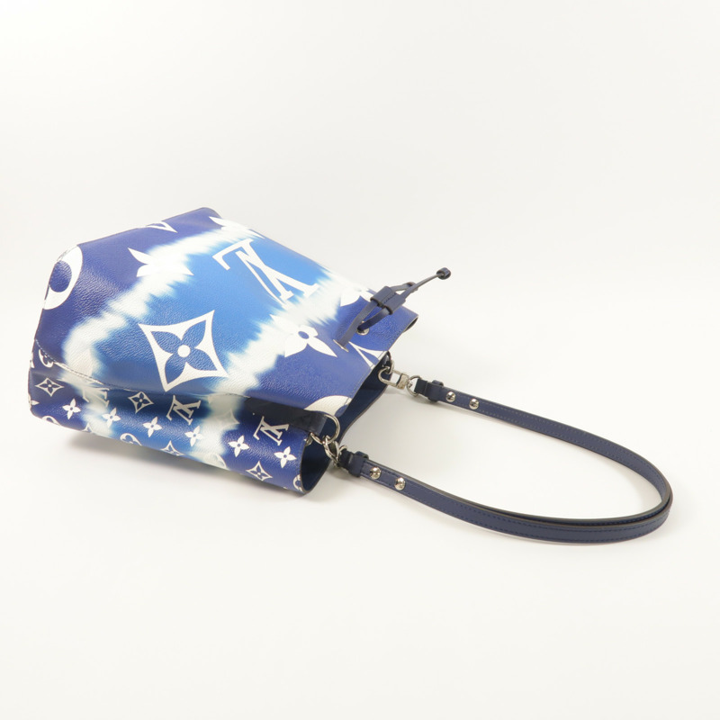 LOUIS VUITTON Monogram Escale NeoNoe MM銀扣肩背袋-8