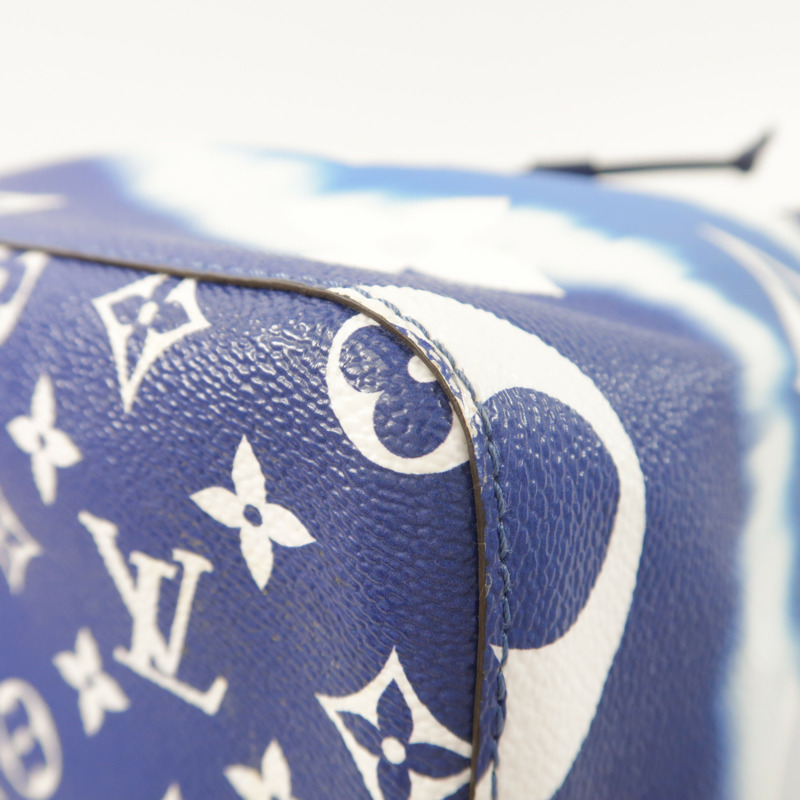 LOUIS VUITTON Monogram Escale NeoNoe MM銀扣肩背袋-10