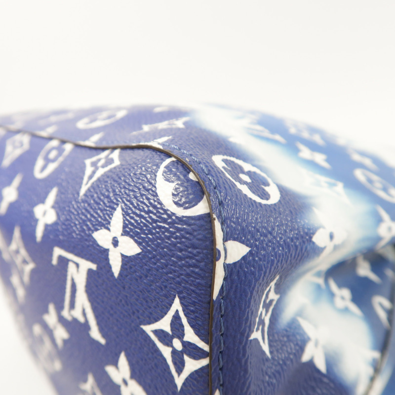 LOUIS VUITTON Monogram Escale NeoNoe MM銀扣肩背袋-12