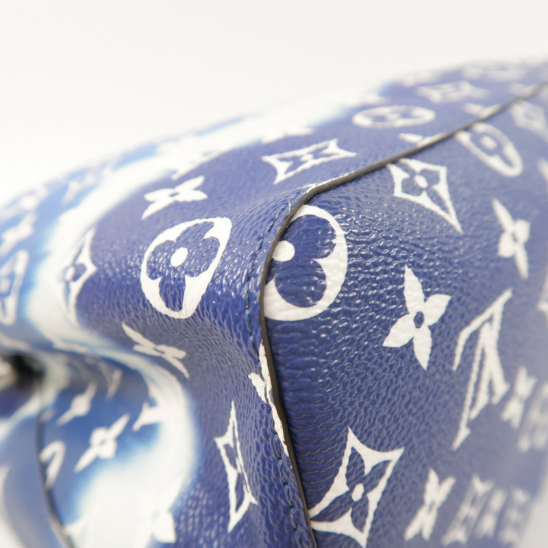 LOUIS VUITTON Monogram Escale NeoNoe MM銀扣肩背袋-13