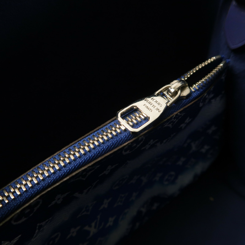 LOUIS VUITTON Monogram Escale NeoNoe MM銀扣肩背袋-17