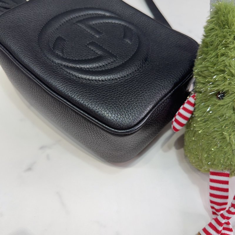 GUCCI Soho Disco 皮革相機包-6