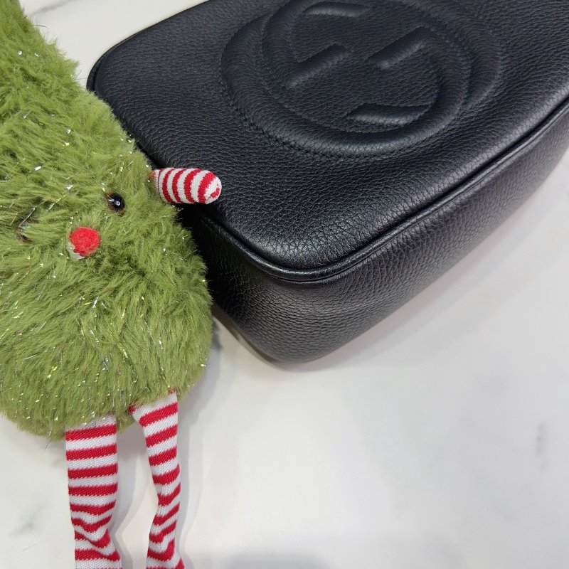 GUCCI Soho Disco 皮革相機包-7