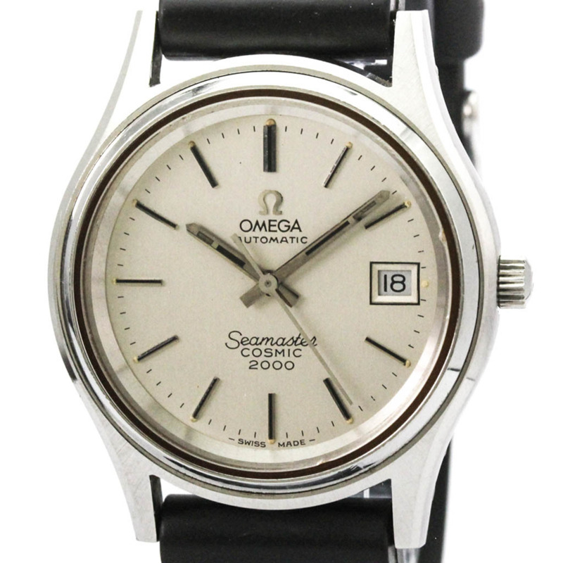 歐米茄海馬系列 Cosmic 2000 Cal 1012 精鋼自動男士腕錶 166.128-0