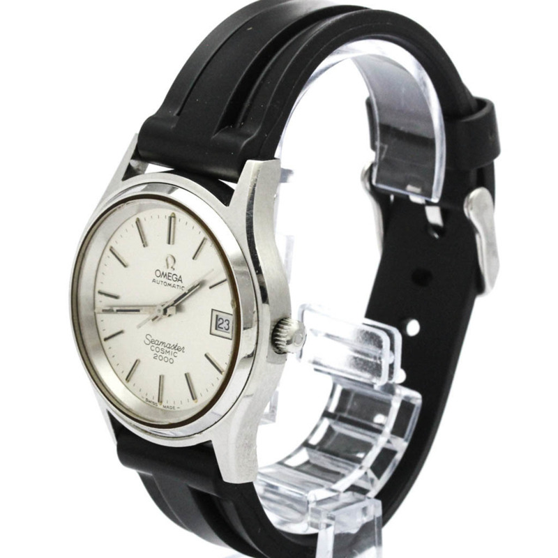 歐米茄海馬系列 Cosmic 2000 Cal 1012 精鋼自動男士腕錶 166.128-1