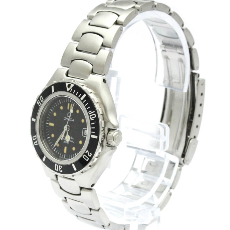 歐米茄海馬系列專業200公尺精鋼石英女錶(拋光款)-1