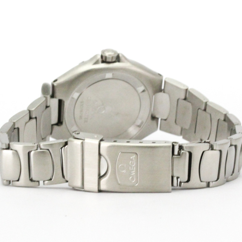 歐米茄海馬系列專業200公尺精鋼石英女錶(拋光款)-4