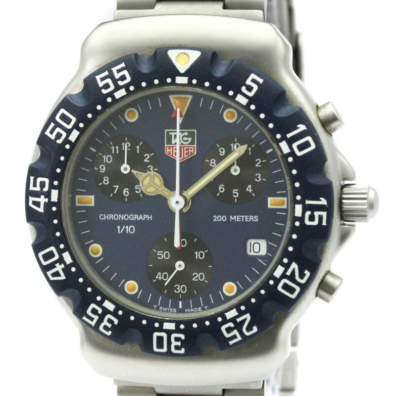 TAG HEUER 2000 Formula 1 Chronograph Steel Quartz Mens Watch CA1210-0