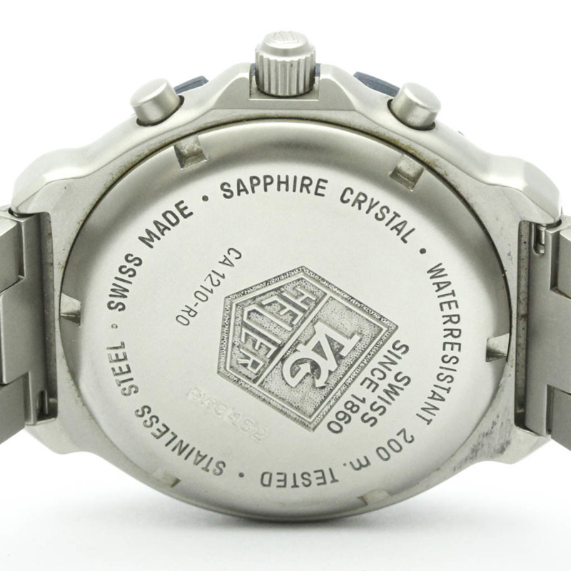 TAG HEUER 2000 Formula 1 Chronograph Steel Quartz Mens Watch CA1210-5