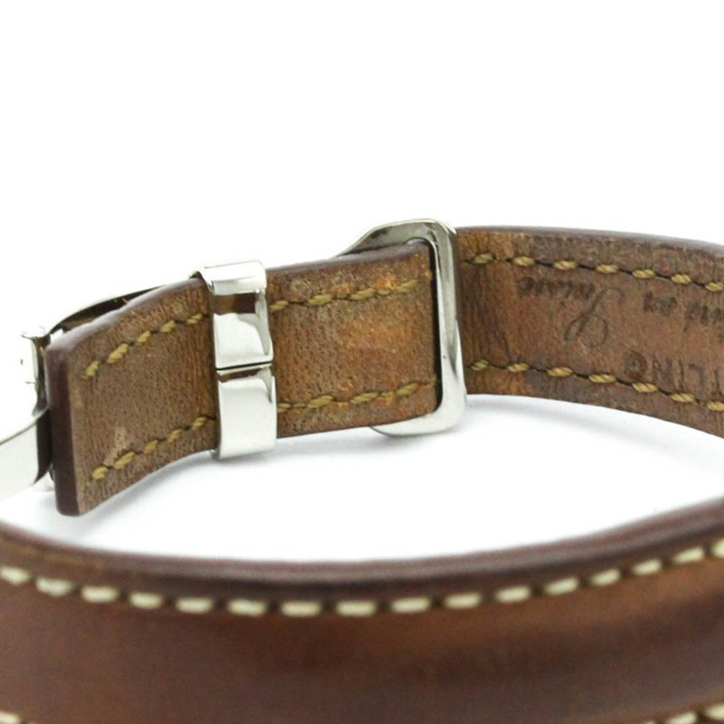 百年靈 Cockpit Lady 鑽石金鋼女錶 B71356 拋光-6