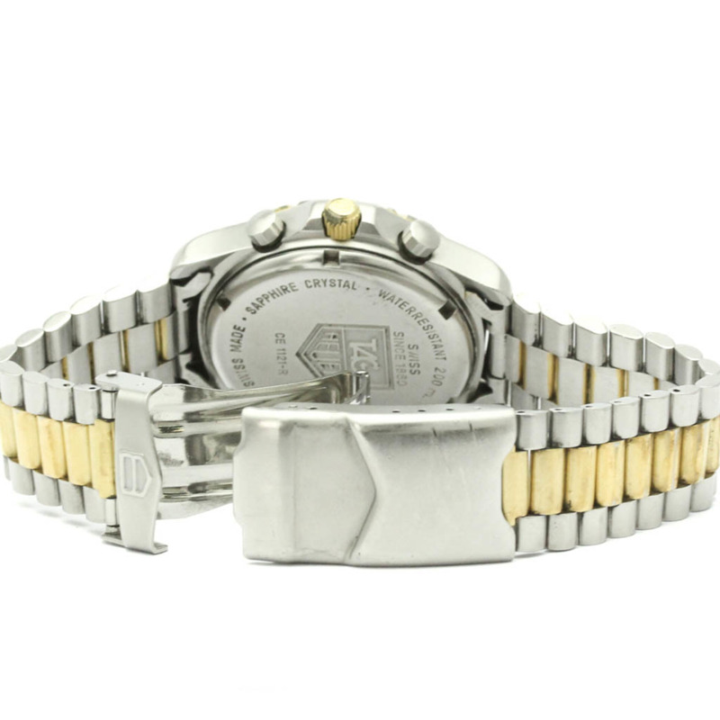 TAG HEUER 2000 專業計時碼錶鍍金鋼錶 CE1121-4