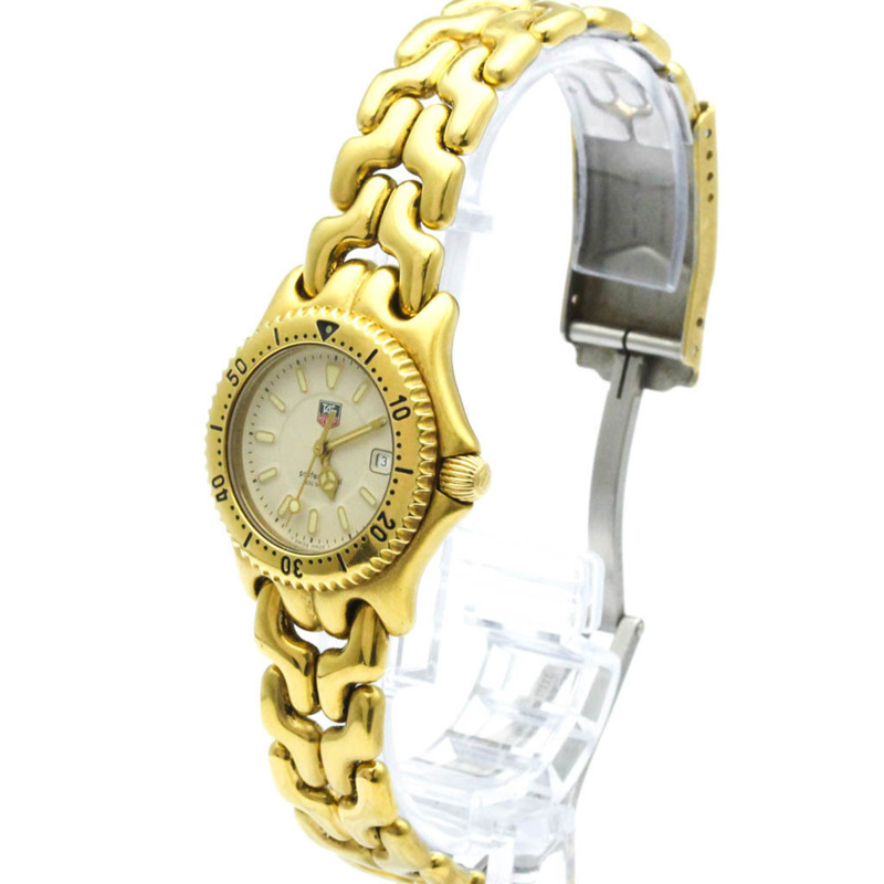 TAG HEUER Sel Professional 200公尺鍍金石英女錶 WG1330-1