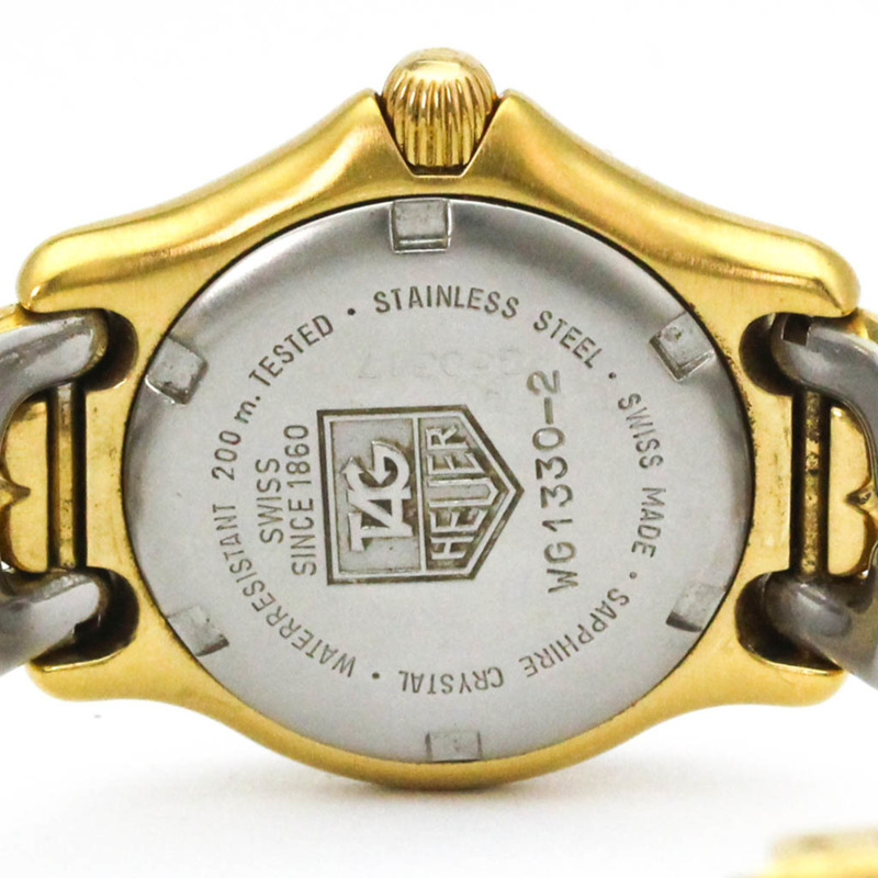 TAG HEUER Sel Professional 200公尺鍍金石英女錶 WG1330-5