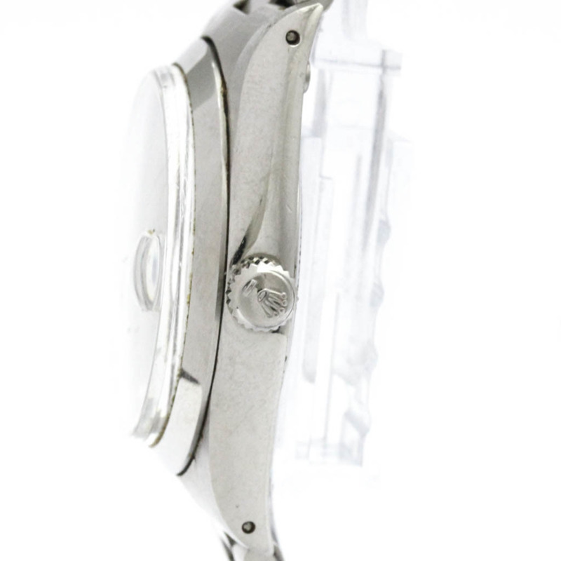 勞力士蠔式日曆型精密腕錶 6694 鋼手動上鍊男士腕錶(復古款)-3