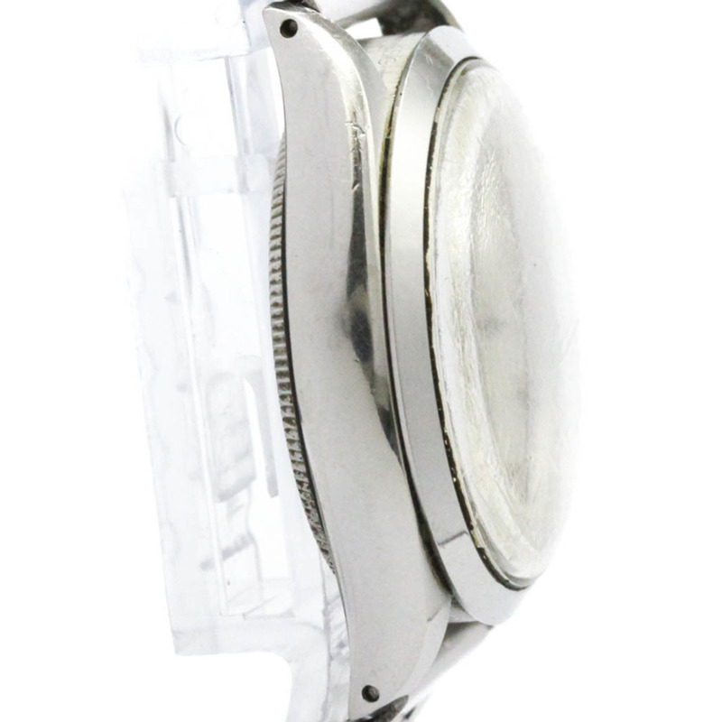 勞力士空中霸王5500不鏽鋼自動男士腕錶(復古款)-8