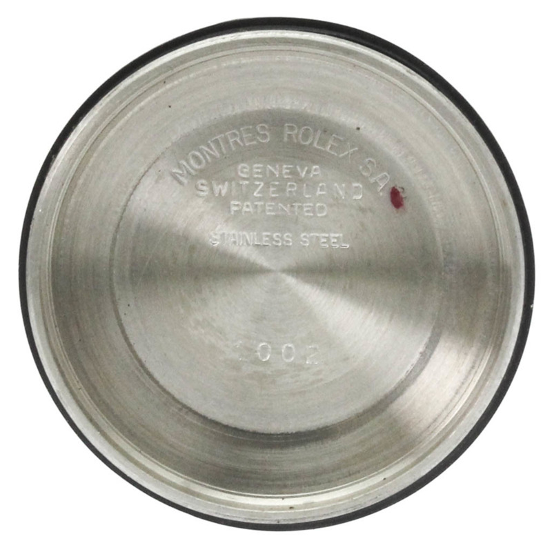 勞力士空中霸王5500不鏽鋼自動男士腕錶(復古款)-9