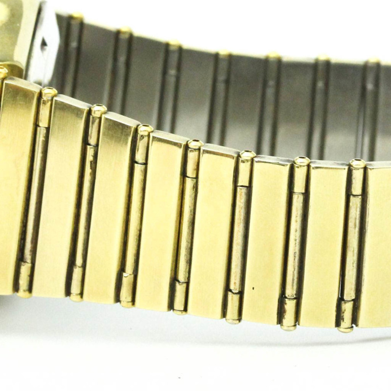 歐米茄海馬系列星期日曆型 Cal.2836-2 鍍金自動男士腕錶 366.0884 復古款-2