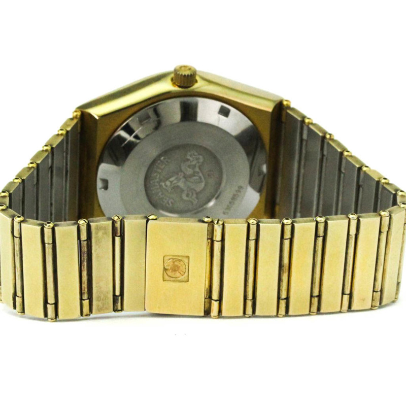 歐米茄海馬系列星期日曆型 Cal.2836-2 鍍金自動男士腕錶 366.0884 復古款-4