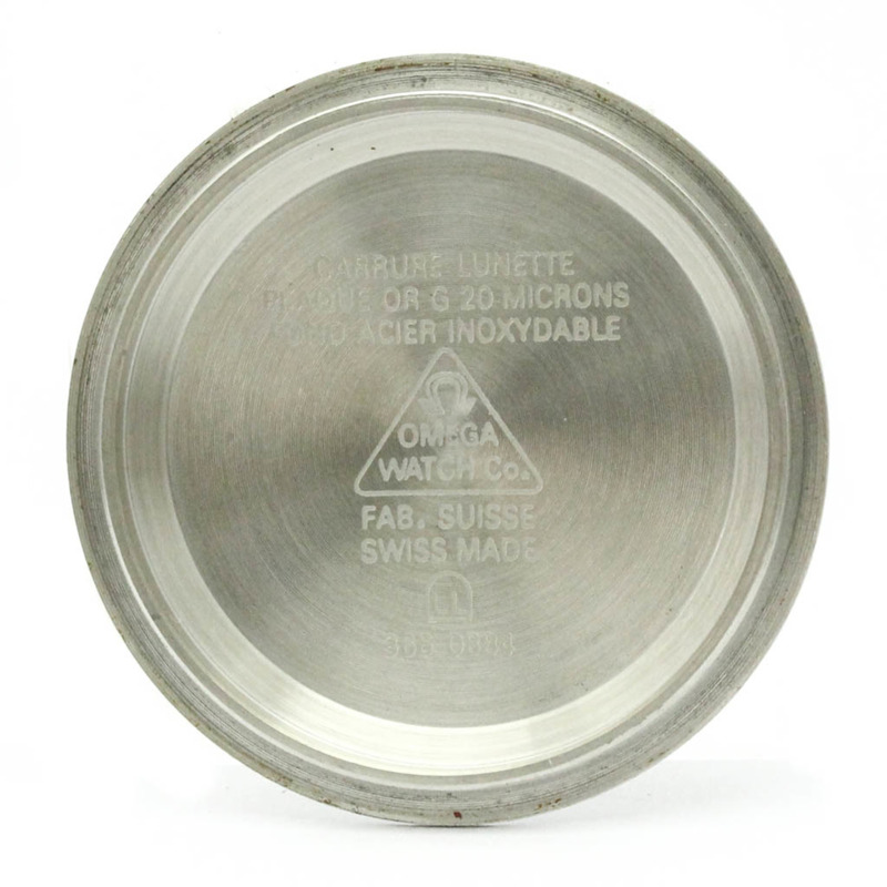 歐米茄海馬系列星期日曆型 Cal.2836-2 鍍金自動男士腕錶 366.0884 復古款-9