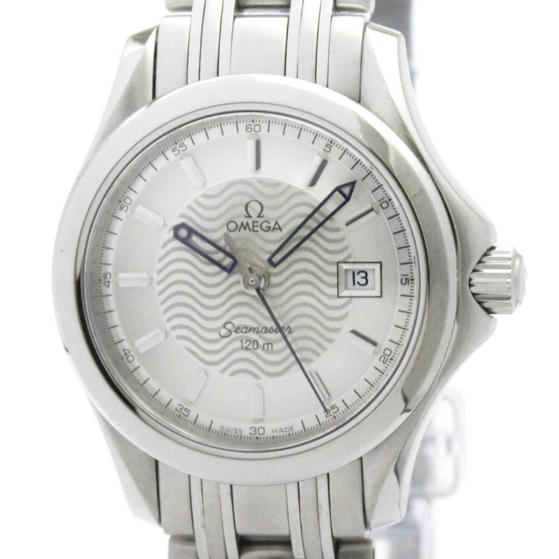 歐米茄海馬系列120公尺精鋼石英女錶 2571.31 拋光款-0