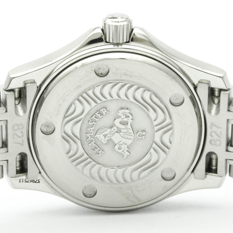 歐米茄海馬系列120公尺精鋼石英女錶 2571.31 拋光款-5