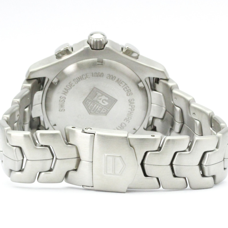 TAG HEUER 豪雅 Link 計時碼錶精鋼自動男士腕錶 CJ1111 拋光款-4