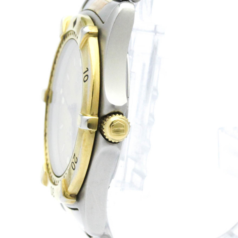 TAG HEUER 專業鍍金鋼石英男士腕錶 964.006 復古款-3