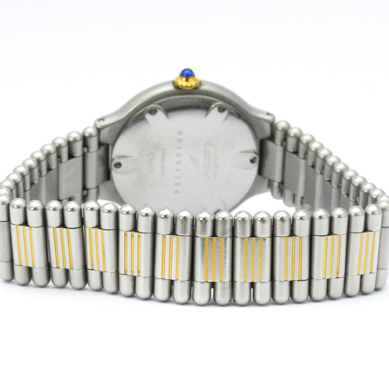 卡地亞 Must 21 鍍金精鋼石英女士腕錶 W10051F4-4