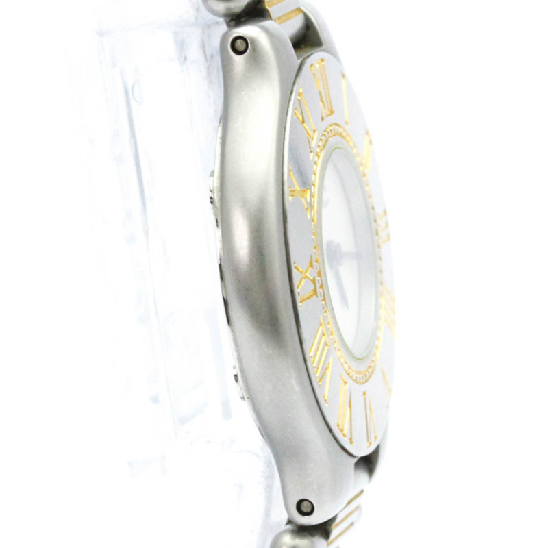 卡地亞 Must 21 鍍金精鋼石英女士腕錶 W10051F4-7