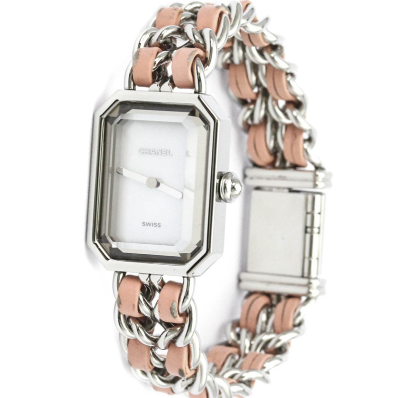 香奈兒 Premiere Lock ML 尺寸精鋼石英女錶 H6359 拋光-1