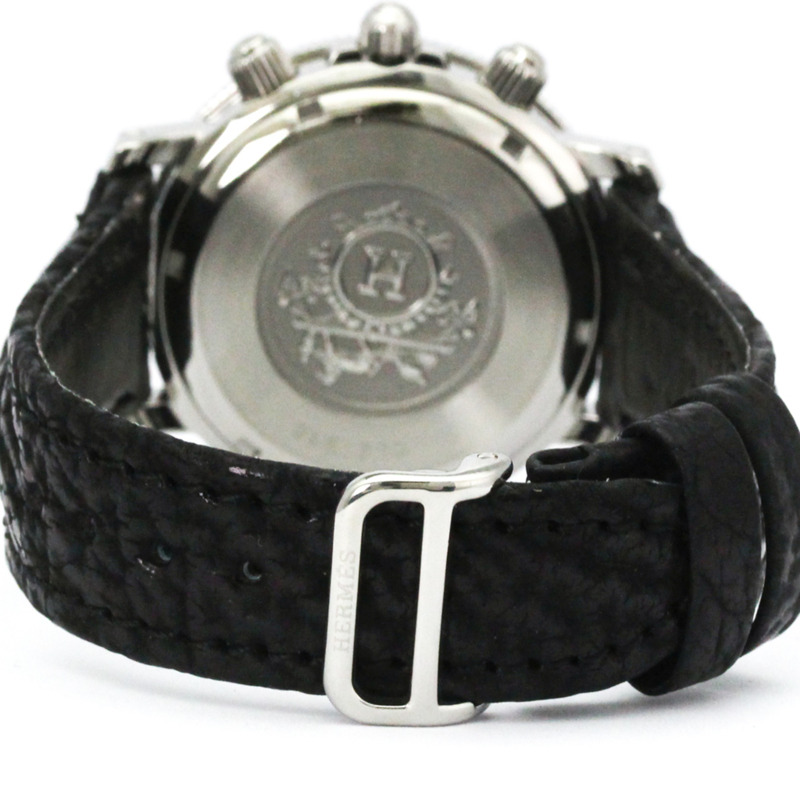 愛馬仕 Clipper Diver 計時碼錶精鋼石英男士腕錶 CL2.910 拋光-4